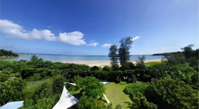Четырёхместный номер Standard с видом на море Arimabaru Beach Resort
