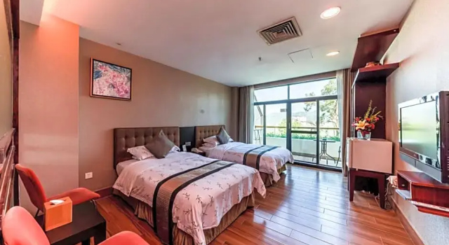 Двухместный номер Standard с видом на горы Goodview Hotel Sangem Zhangmutou