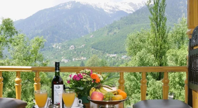 Люкс с видом на горы Hotel Ever Green