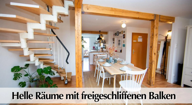Schickes 80m2 Maisonette-Loft in zentraler Lage Erfurts mit Balkon, Забронировать Отель Эрфурт Luther Trail, рядом с Federal Labour Court
