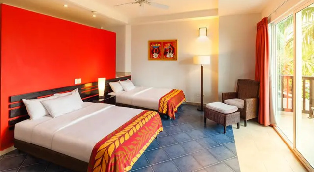 Одноместный номер Standard с балконом и oceanfront Decameron Barú - All Inclusive