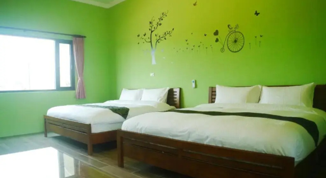 Четырёхместный номер Standard с балконом 167 Original Farm B&B