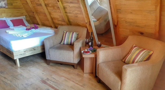 Gemicihan Bungalov & Pansiyon, Забронировать Гостевой дом Кумлуджа Провинция Анталья