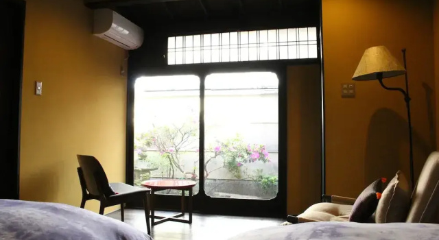 Двухместный номер Standard с видом на сад Ryokan Tanoya