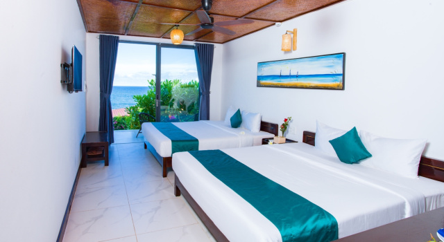 Двухместный номер Deluxe с частичным видом на океан Adora Bay Ke Ga Beach Resort - Onsite Water Park