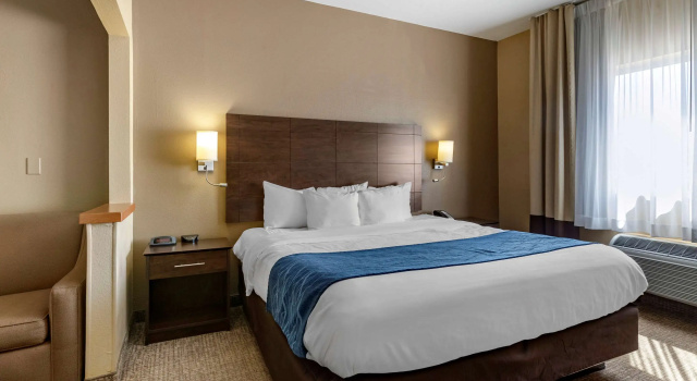 Двухместный люкс Comfort Inn & Suites Waterloo - Cedar Falls