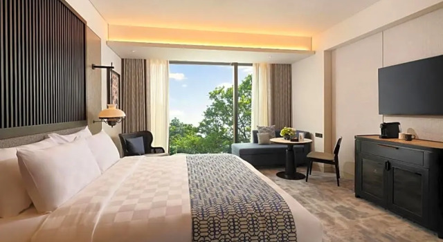 Deluxe Dvoulůžkový s manželskou postelí Klub pokoj Padma Hotel Semarang