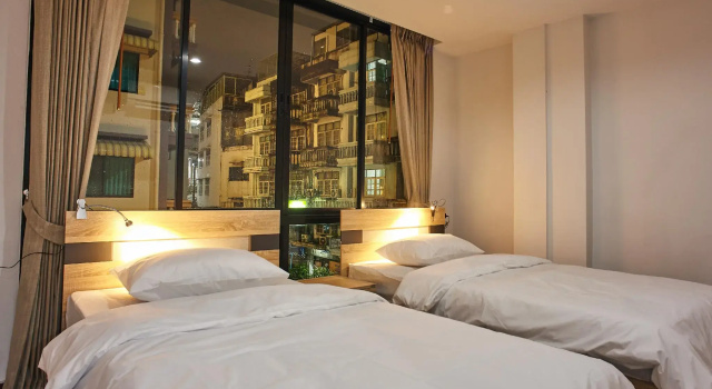 Четырёхместный номер Economy Le Bonheur Poshtel