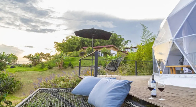 Eco Hotel Monte Tierra Glamping, Boek Camping Filandia 