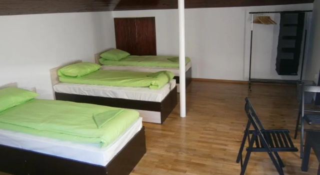 Кровать в общем номере Ivory Tower Hostel
