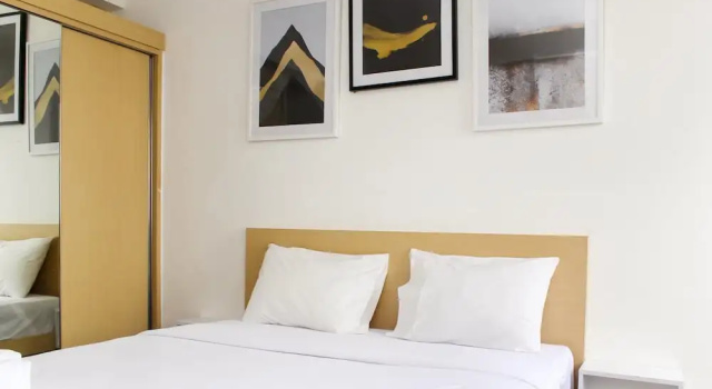 Simple And Comfort Studio At Riverview Jababeka Apartment, Book Lejlighed Cikarang Lejligheder, Lejlighed