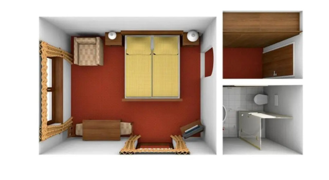 Standard dublă cameră Hotel Alpenfrieden