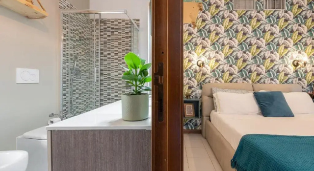 Двухместный номер Deluxe с видом на сад Villa Vaghi House