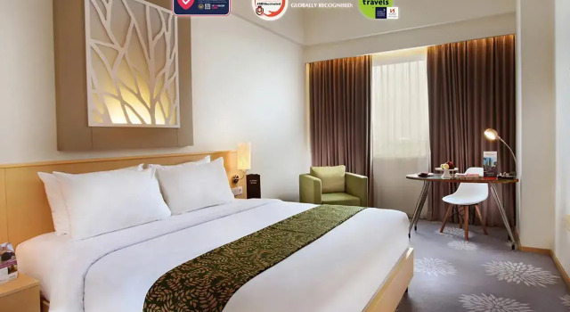 Postel ve společném pokoji Swiss-Belinn Manyar