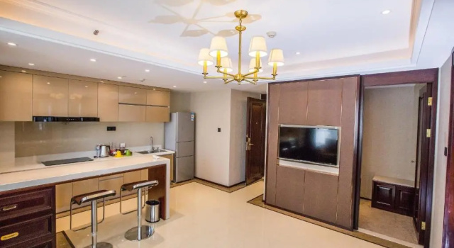 Люкс Sky World Hotel Qingdao