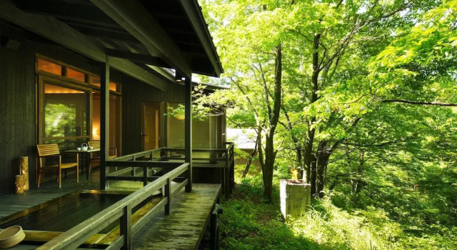 Люкс с балконом Hoshino Resorts KAI Aso