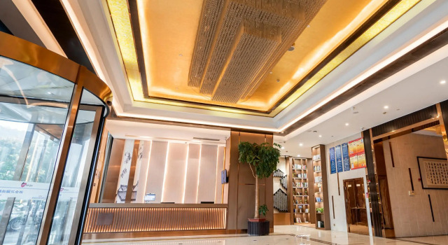 KaiYanManJuhotel  ·Anchang Store, Jinkeqiao Avenue, Shaoxing, Rezerwuj Hotel Hotele w Shaoxing z Parkingiem, Parking