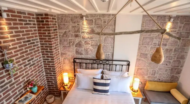 Двухместный номер Deluxe с видом на море Sukha Cunda Otel