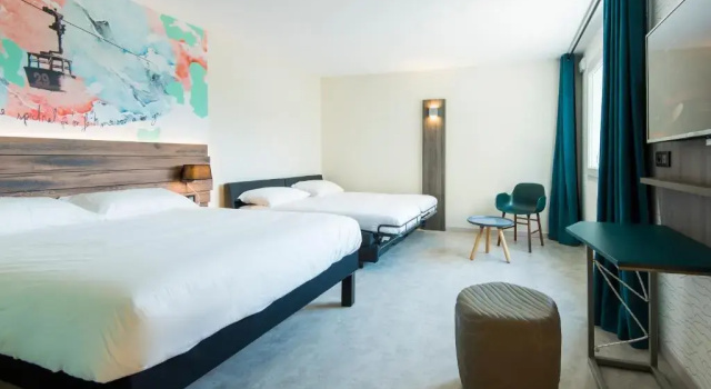 Семейный люкс Standard Ibis Styles Sallanches Pays du Mont-Blanc