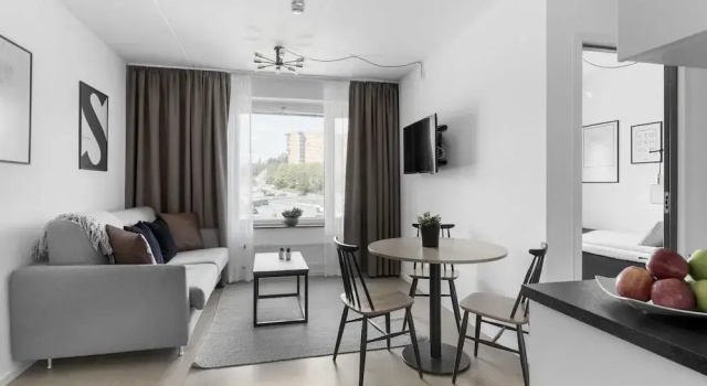Апартаменты Forenom Hotels & Apartments Flemingsberg - 10min from Älvsjö