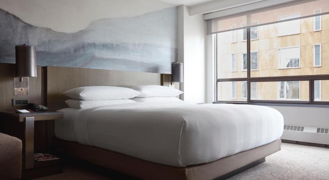 Номер Standard с видом на город Calgary Marriott Downtown Hotel