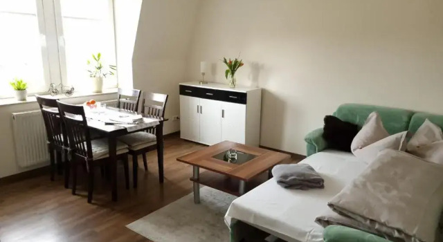 Апартаменты c 1 комнатой Ferienwohnung an der Elbfähre