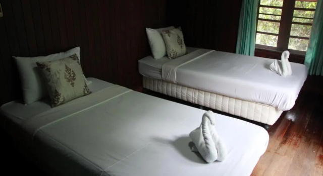 Вилла Deluxe с балконом и с красивым видом из окна River Kwai Park & Resort