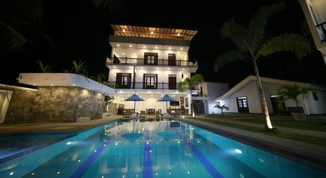 Olu Ayurveda Beach Resort, Boek Resort Zakenhotels in Matara, in de buurt van Whale Watching Mirissa, 4* 5*