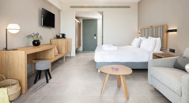 Двухместный номер Superior с частичным видом на море Portes Lithos Luxury Resort