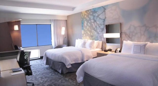 Четырёхместный номер Standard Courtyard by Marriott Jackson Airport/Pearl