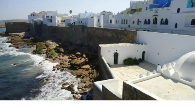 TANGER/ASILAH: APPART 50m2 FACE MER ET PISCINES, 5 PLACES, TOUT ÉQUIPÉ+WIFI+CLIM, Забронировать Апартаменты/квартира Асила Tanger-Assilah