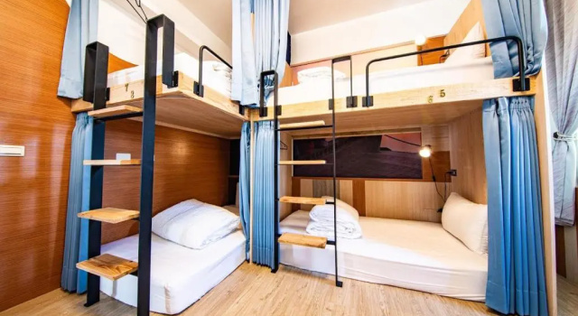 Seng i sovesal (sovesal til kvinder) Penghu D.C. Inn