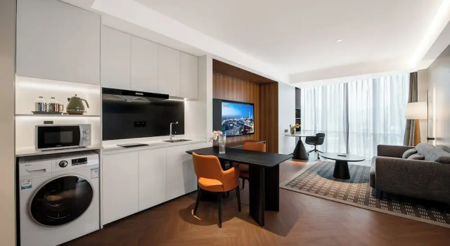 Люкс Superior Intercity Hotel Futian Bin He Zhongzhou Bay
