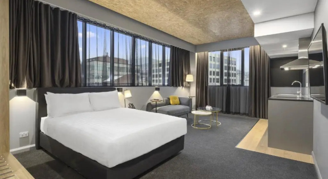 Двухместная студия Hobart City Apartments