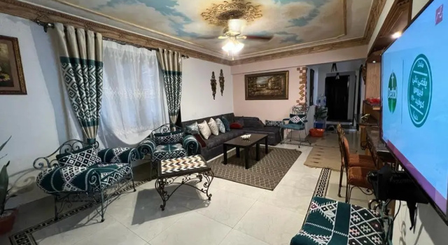 Lazorde bay sea front chalet first row with garden سيدي عبد الرحمن الساحل الشمالي لازرودي باي, Забронировать Шале Коттеджи Северного побережья, Коттедж
