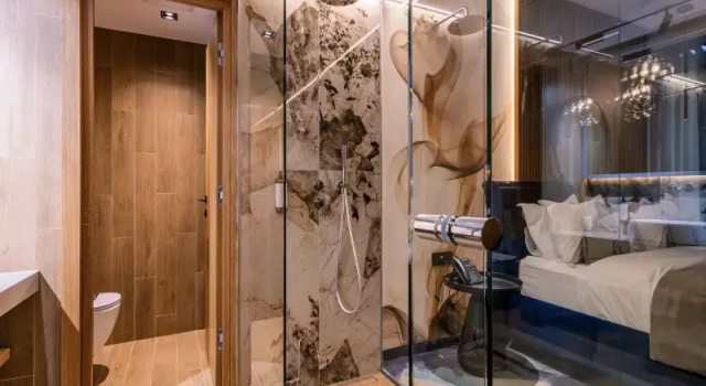 Двухместный номер Deluxe с балконом Hotel Bucura