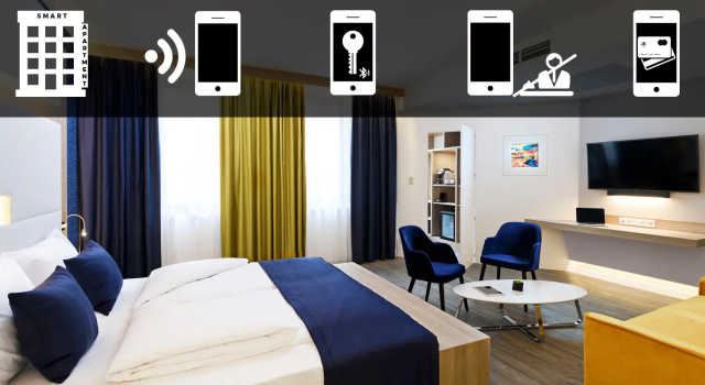 Двухместный номер Deluxe KViHotel Budapest - the smart hotel