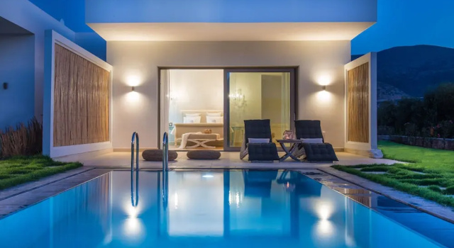 Люкс Luxury c 1 комнатой Sunvillage Malia Boutique Hotel and Suites