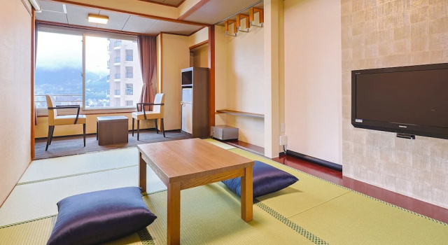 Номер Standard с видом на город Ooedo Onsen Monogatari Premium Atami