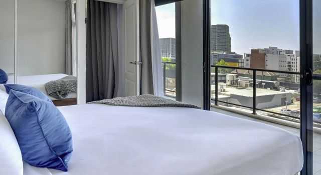 Апартаменты Deluxe с 2 комнатами с балконом Mantra Wollongong