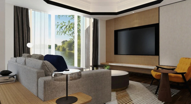 Люкс c 1 комнатой с видом на сад Sheraton Jakarta Soekarno Hatta Airport