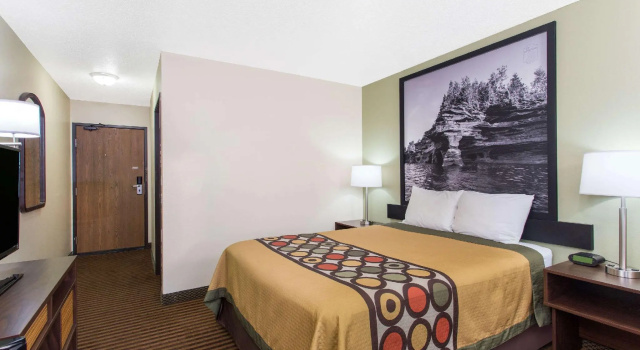 Двухместный номер Standard Super 8 by Wyndham Eau Claire I-94