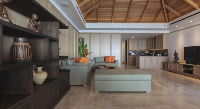 Miskawaan Villa Sila, 予約 ヴィラ Mae Nam サムイ島, Pink Elephant Samui Water Park周辺