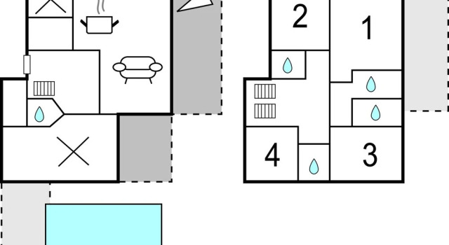 Nice Home in Mundanije With 4 Bedrooms, Wifi and Outdoor Swimming Pool, Забронировать Отель Раб остров Раб