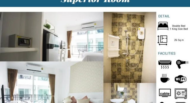 Двухместный номер Superior Maleewan Jomtien
