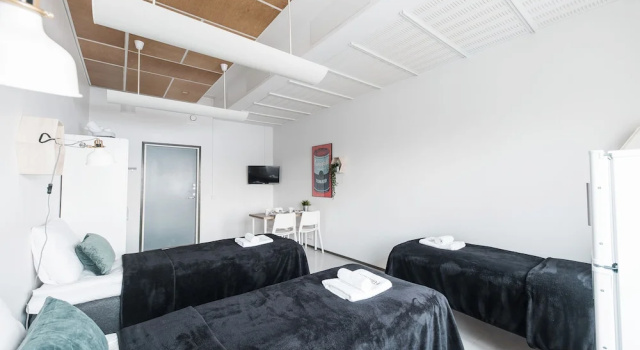 Трёхместный номер Standard Forenom Hostel Helsinki Kutomotie