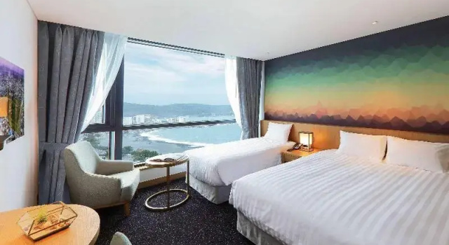 Двухместный семейный номер Standard oceanfront Mercure Ambassador Ulsan
