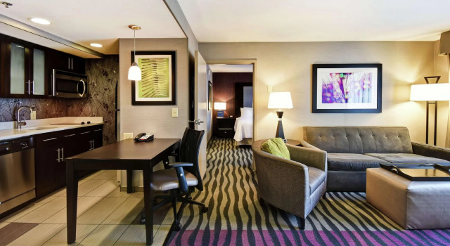 Двухместный люкс с 2 комнатами Homewood Suites By Hilton Dubois, Pa