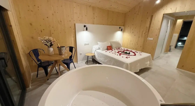 Cabañas Camiño do Mar, Забронировать Дом для отпуска Фос A Marina Lucense