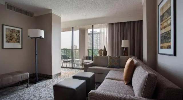 Двухместный номер Standard с балконом и с красивым видом из окна San Antonio Marriott Riverwalk